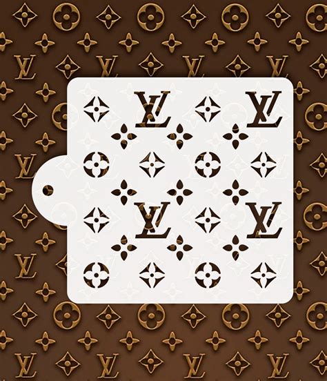 louis vuitton stencil for shoes|louis vuitton stencil printable.